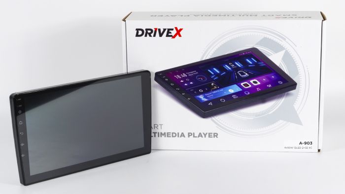 Автомобільний мультимедійний центр 9" з бездротовим CarPlay та Android Auto - DriveX A-903 Q 2+32 4C 4x50W (TDA7851)