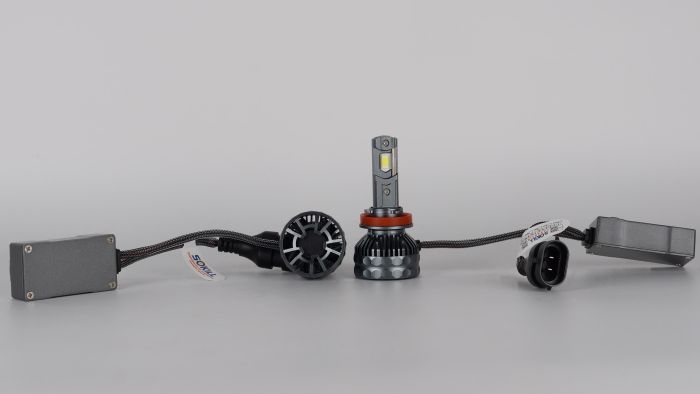 LED лампи автомобільні SoKill MG H4 H/L 80W 9-32V 6К LED к-т.