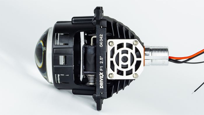 BiLED лінзи автомобільні DriveX BiLED Evolution F1 6000K 2.5" 24V к-т.
