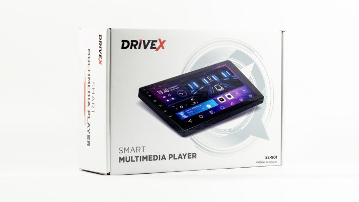 Автомобільний мультимедійний центр 9" з бездротовим CarPlay та Android Auto - DriveX SE-901 9" DSP 8xCores 4/64GB 4x45W Android 13.0
