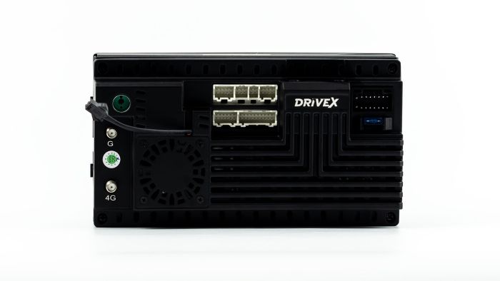 Автомобільний мультимедійний центр 2-Din 7" з бездротовим CarPlay та Android Auto - DriveX SE-701 2-Din 7" DSP 8xCores 4/64GB 4x45W Android 10.0
