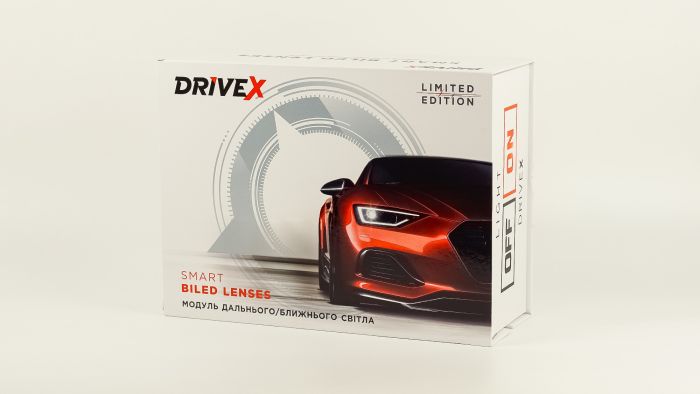 BiLED модуль основного світла DriveX BiLED ULTRA Ref 3.0" 65/78W 5.8K к-т.