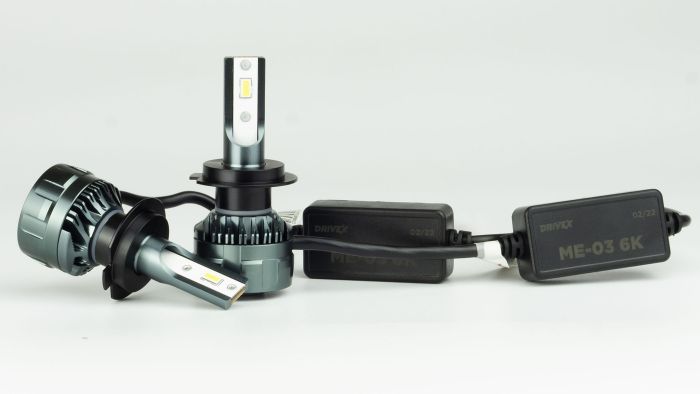 LED лампи автомобільні DriveX ME-03 H7 6000K LED 30W 12V