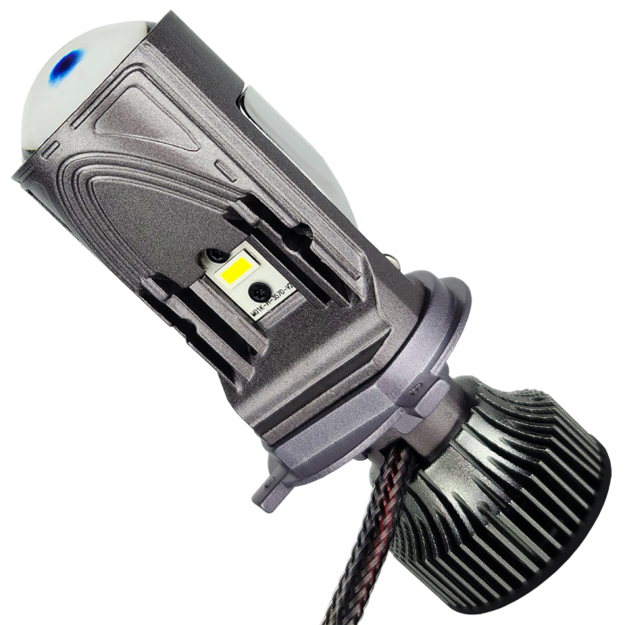 LED лампи автомобільні з лінзою DriveX LE-01 H4 H/L 6000K 31W/41W