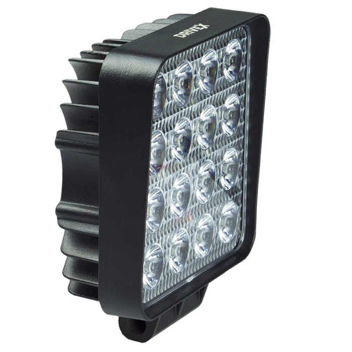 Фара додаткового світла DriveX WL SQ-02 FL 16-48W 107x107mm Серія - робоче світло
