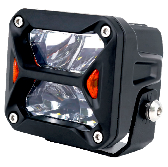 Фара додаткового світла DriveX WL SQ-105 DLX 3" DB+DRL 4L-20W OSR