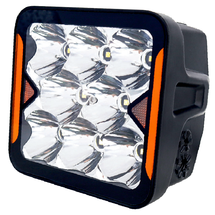 Фара додаткового світла DriveX WL SQ-110 DLX 4" SP+DRL 8L-40W OSR